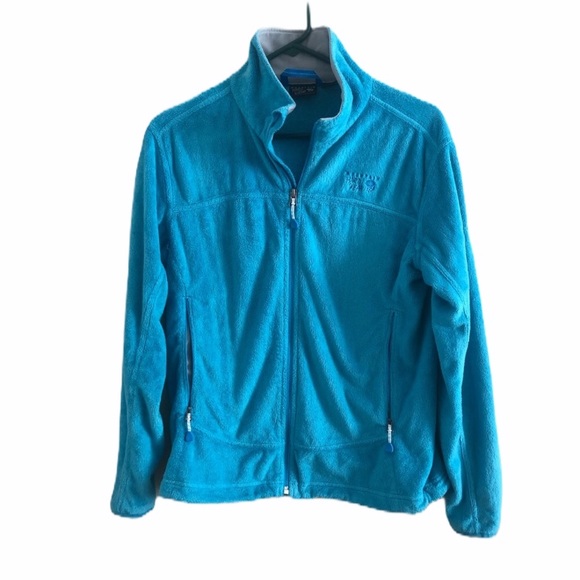 Mountain Hardwear Jackets & Blazers - Mountain Hardware Womens Blue Fleece Jacket